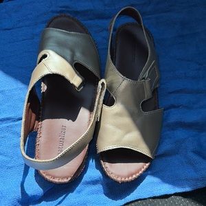 Naturalized sandals